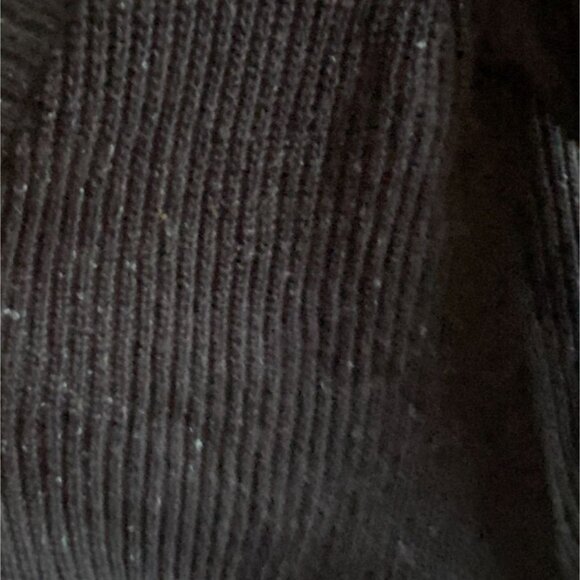 Christopher & Banks Open Front Knit Cardigan-Mixed Knitting-Navy Blue-Size L-GUC - Picture 4 of 8